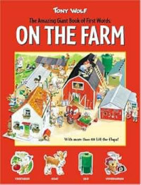Image of The amazing giant book of first words: on the farm