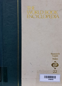 Image of The World Book Encyclopedia Research Guide Index Volume 22