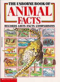 Image of The Usborne Book of Animal Facts: Record lists facts comparisons