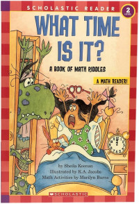Image of What time is it?: a book of math riddles